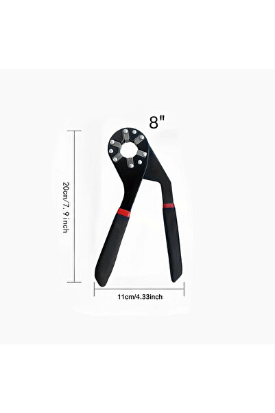 Choice1 8inch Magic Wrench 6 Inch 8 Inch Multi-purpose Hexagonal Alloy Steel ...