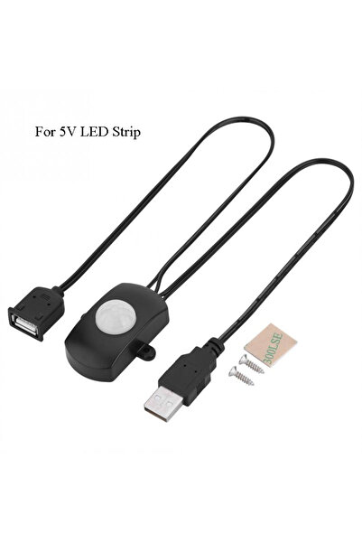 Choice 5V Black USB 5V PIR Motion Sensor Switch Body Infrared Human Motion Se...