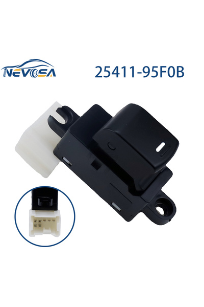 Choice مفتاح نافذة كهربائية واحد من NEVOSA LHD لسيارة نيسان ألميرا كلاسيك B10...