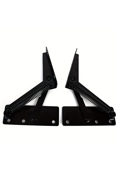 Choice قطعتان من مفصلات زنبركية فولاذية شديدة التحمل - قابلة للطي بزاوية 80 د...