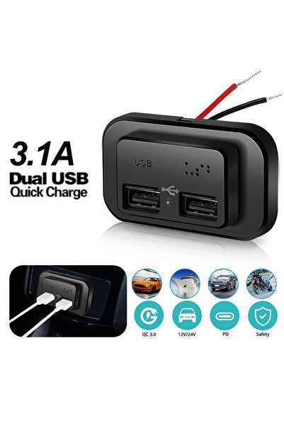 choice2 شاحن سيارة مزدوج المنافذ USB من kebidumei، شاحن سريع QC3.0 PD، لوحة م...