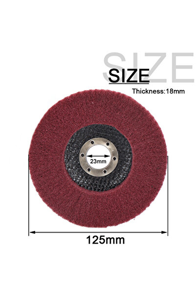Choice 3pcs 320 125mm 100/115/125mm Nylon Fiber Flap Disc Polishing Wheel 320...