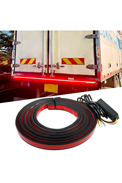 Choice1 شريط إضاءة LED بطول 1.8 متر وجهد 24 فولت لباب صندوق الشاحنة، مقاوم لل...