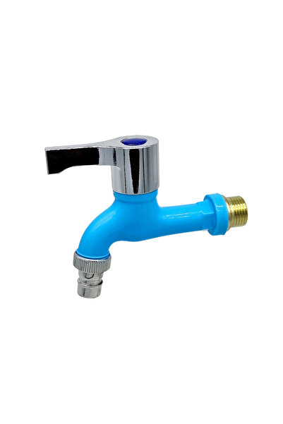 Choice3 صنبور بلاستيكي جداري رباعي النقاط مقاس 1/2 بوصة لغسالة الملابس، مناسب...