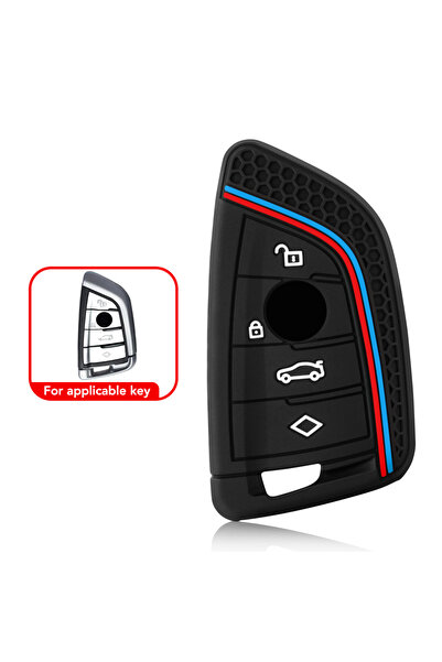 Choice غطاء مفتاح سيارة من السيليكون من النوع B لسيارات BMW F10 F20 F30 G20 G...