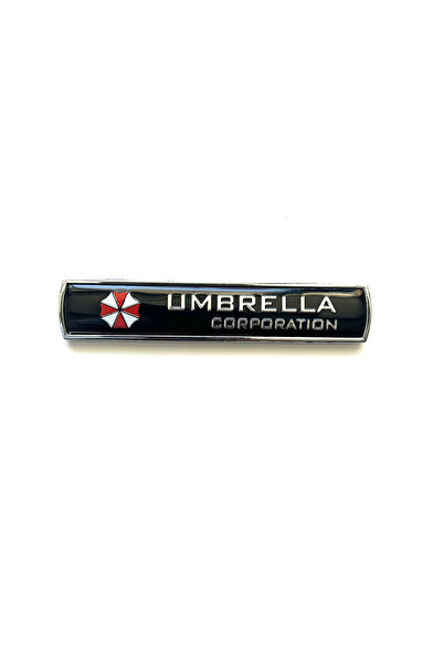 Choice black 1pc Resident Evil Umbrella metal car logo suitable for body trun...