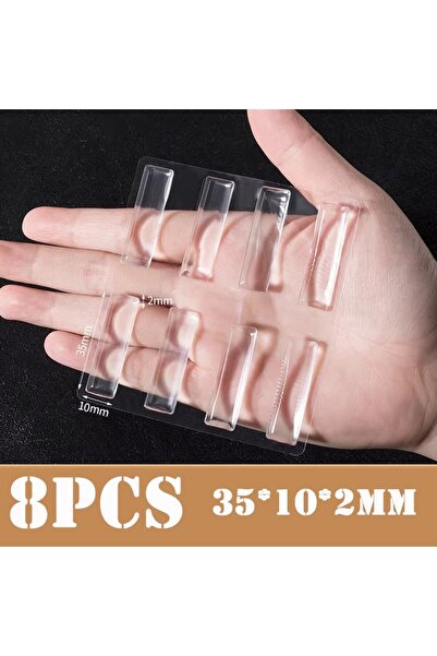 Choice C Invisible Self adhesive Buffer Pads Silicone Door Stopper Cabinet Bu...