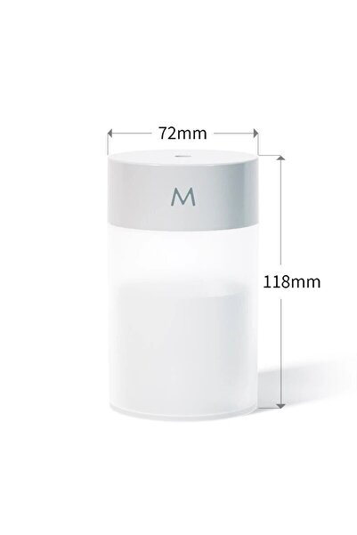 Choice مرطب هواء منزلي صغير صامت يعمل بمنفذ USB، مناسب للسيارة والمكتب والمنز...