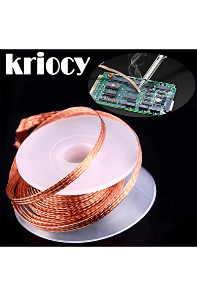 Choice21 شريط جديلة لإزالة اللحام، 1.5 متر × 1.5 ملم، قطعة واحدة، مناسب لأسلا...