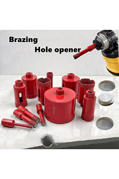 Choice19 مثقاب ماسي جاف ملحوم من ميكيلا، مقاس 12 مم، بطول يتراوح بين 6 و100 م...