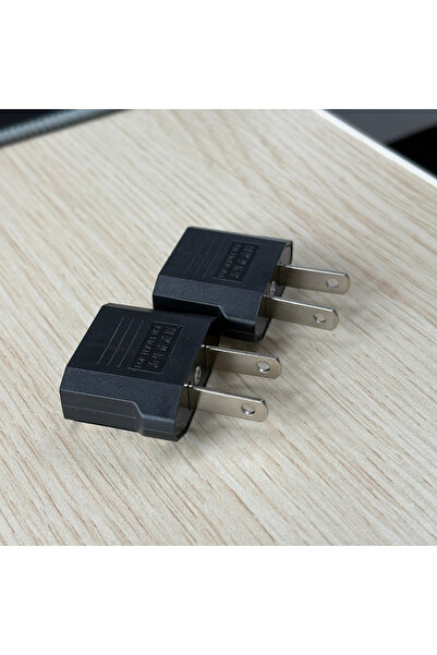 Choice محول طاقة للسفر من الاتحاد الأوروبي إلى الولايات المتحدة، 2 قطعة/5 قطع...