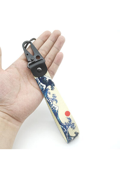 Choice حامل مفاتيح على شكل أمواج المحيط للسيارات والدراجات النارية، بتصميم يا...