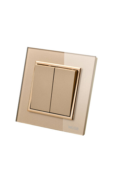 Choice مفتاح ثنائي الاتجاه أحادي الاتجاه، ذهبي اللون، مطابق لمعايير الاتحاد ا...