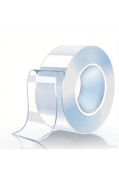 Choice8 شريط نانو شفاف بطول 1 متر، 30 مم، 1 مم، شريط لاصق مزدوج الجوانب، لا ي...