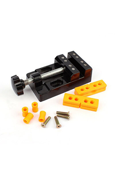 Choice black Mini Flat Clamp 57mm Flat Bench Vise Multifunction Bench Clamp M...