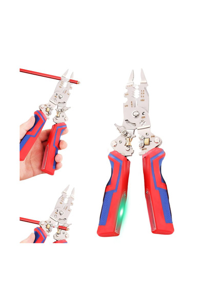 Choice1 13-in-1 fold 13 In 1 Foldable Wire Stripper, 2025 Folding Efficient E...