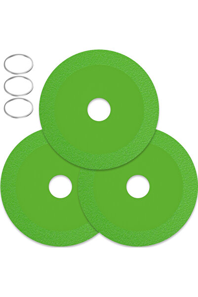 Choice green 115mm 3Pcs Glass Cutting Disc Diamond 115mm Marble Saw Ceramic T...