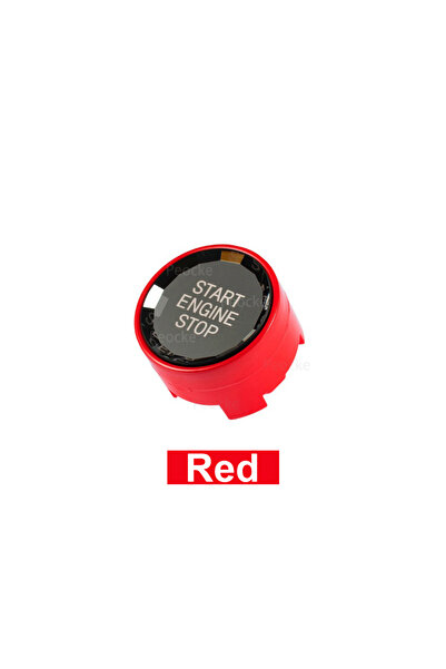 Choice1 Red Crystal Style Car Start Stop Engine Switch Button Cover For BMW G...