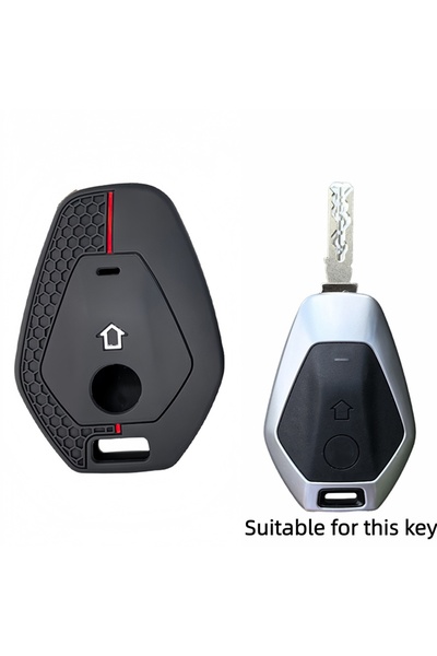 Choice1 Red Line Motorcycle Remote Key Case Cover Fob for BMW R1300GS R1300 R...