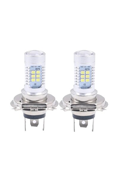 Choice مصباحان أماميان LED من نوع H7 و H4، شعاع عالي ومنخفض، إضاءة بيضاء فائق...