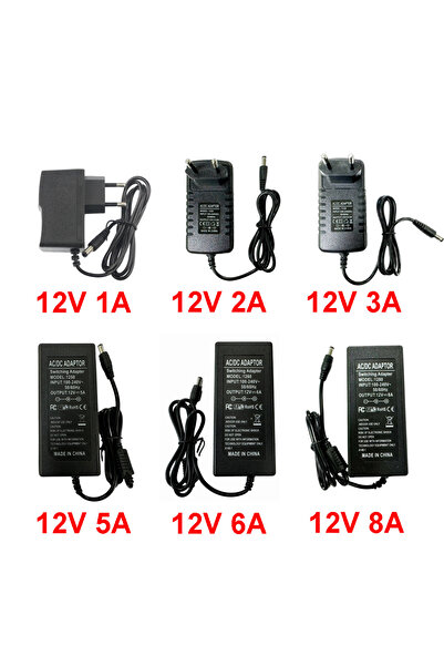 Choice20 1A 24V EU Plug AC 100-240V DC 5V 12V 24V Power Supply Adapter 1A 2A ...