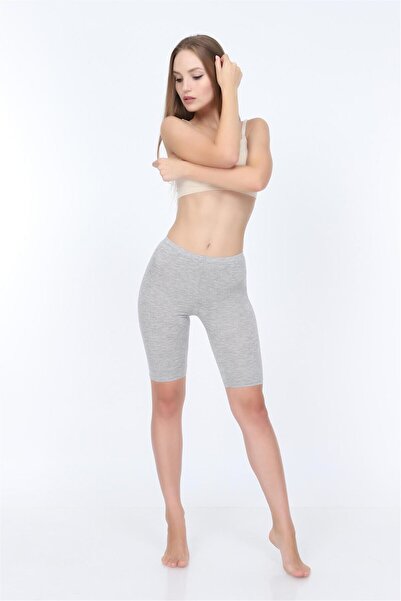 OBJE Gray Above Knee Leggings