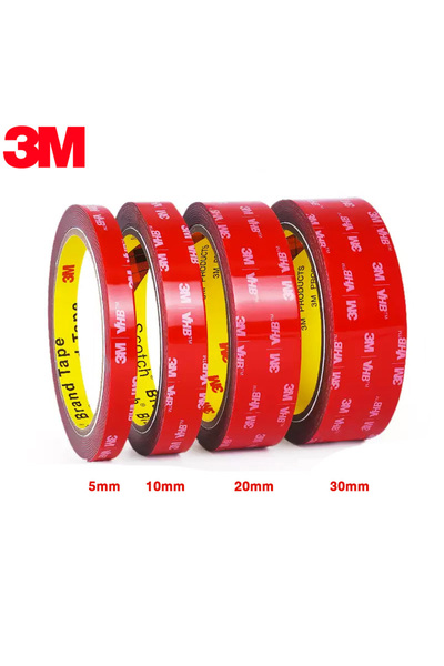3M 30mm-3000mm double-sided tape VHB strong thickened car fixed bracket rain ...