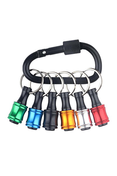 Choice 6pcs Quick Converter Bit Holder, Portable Screwdriver Bit Organizer fo...