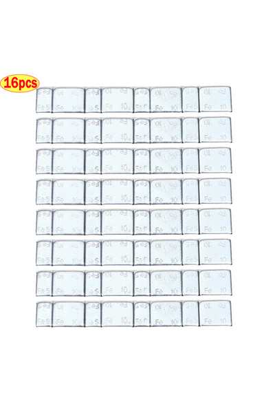 Choice3 16 قطعة من أوزان موازنة العجلات اللاصقة 5-10 غرام، وزن موازنة إلكترون...