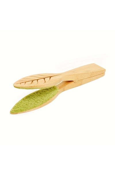 Choice1 ملقط تنظيف أوراق الشجر - فرشاة تنظيف نباتات خضراء يدوية بمقبض مريح، م...