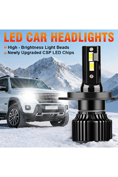 Choice High Bright H4/9003/HB2 Single 2PCS LED Headlamps 2PCS H4 LED Car Head...