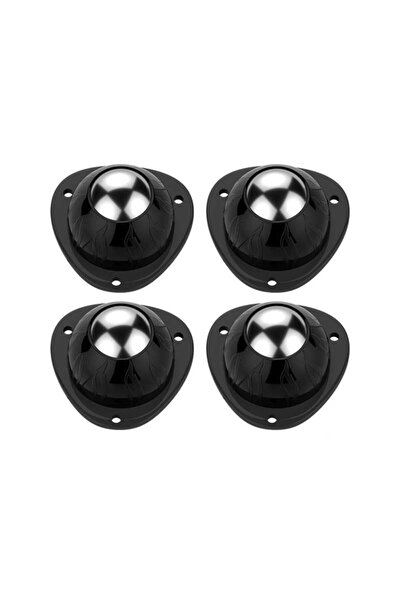 Choice 8 قطع من عجلات دوارة سوداء من النوع B، تُثبّت على الأجهزة المنزلية، وت...