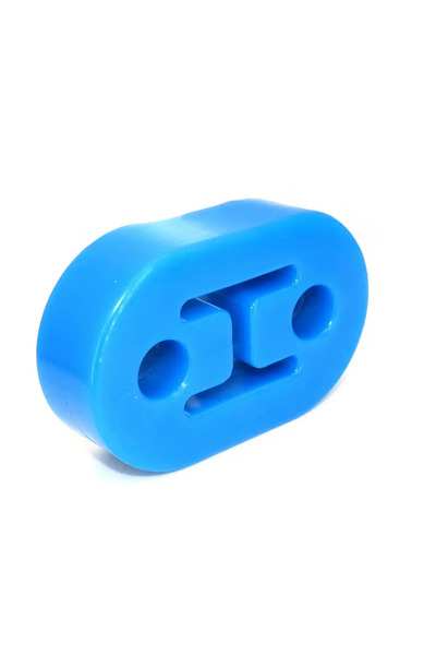 Choice1 أقواس تثبيت عادم السيارة العالمية الزرقاء ذات فتحتين لرفع العوارض، دع...