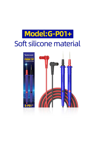 Choice Soft silicone MECHANIC Universal Test Leads with Gold Plated Needle Ti...