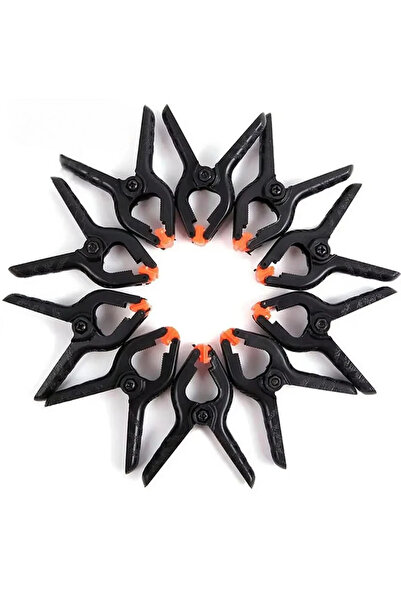 Choice 6 قطع من مشابك زنبركية بلاستيكية شديدة التحمل لخلفيات قماش الموسلين وا...