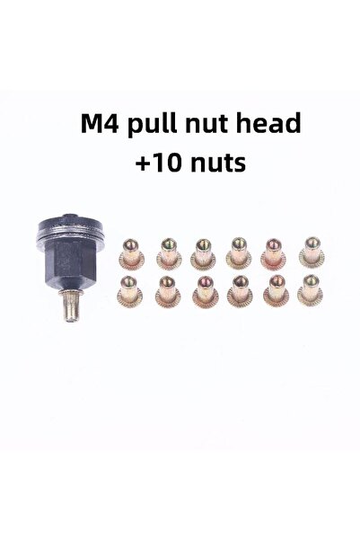 Choice5 أداة برشام يدوية مكونة من 11 قطعة، مناسبة للصواميل من المقاسات M3، M4...