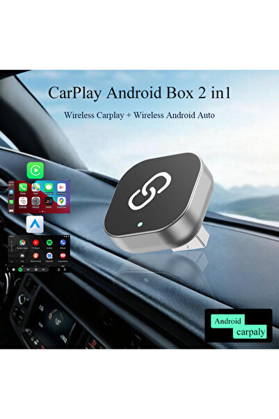 Choice محول 2 في 1 سلكي إلى لاسلكي لنظامي CarPlay و Android Auto، دونجل USB، ...