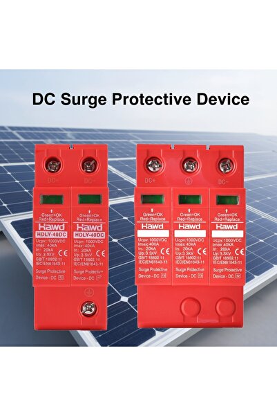 Choice 2P 40KA DC1000V DC SPD Surge Protective Device 2P 40KA 60KA 600V 800V ...