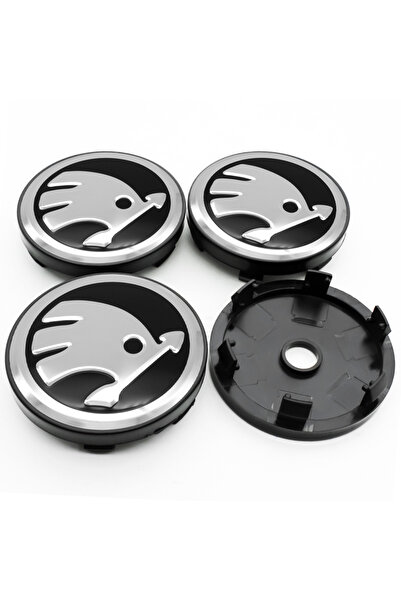 Peugeot 4 قطع من أغطية مركزية لعجلات السيارات مقاس 56/60 مم، فضية اللون، مقاس...