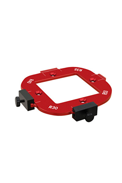 Choice 1pc R30-R35-R40-R50 4 in 1 Arc Angle Positioning Template, Router Corn...