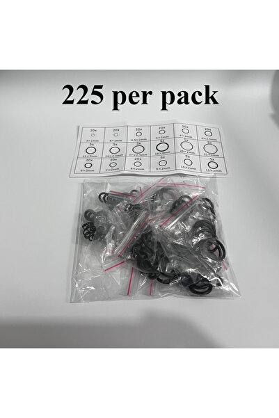 Choice 225 per pack 225pcs O-Ring Kit: Durable Seals for Automotive & Machine...