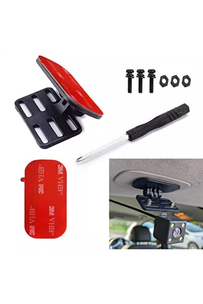 Choice black Universal Rear Camera Mounting Bracket Dash Cam Mirror Cam Backu...