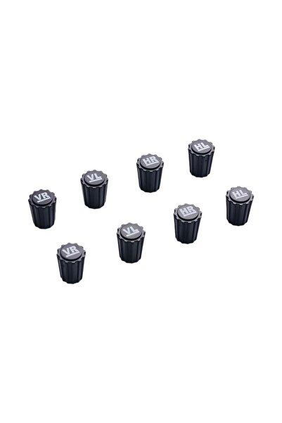 Choice 8pcs 8Pcs Tire Valve Stem Caps Dustproof Wheel Air Valve Covers With V...
