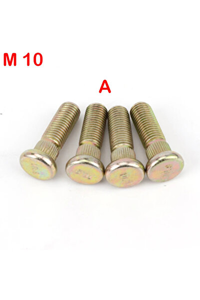 Choice1 مجموعة براغي تثبيت العجلات M10x1.25 مكونة من 4 قطع - براغي وصواميل فو...