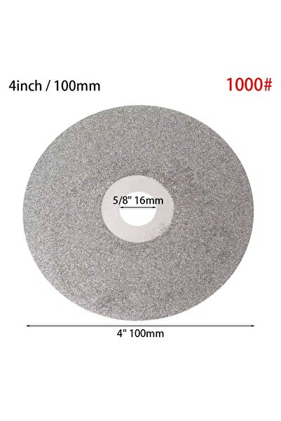 choice2 أقراص تجليخ مسطحة مطلية بحبيبات 1000، قطر 100 مم، تتراوح درجة خشونة ح...