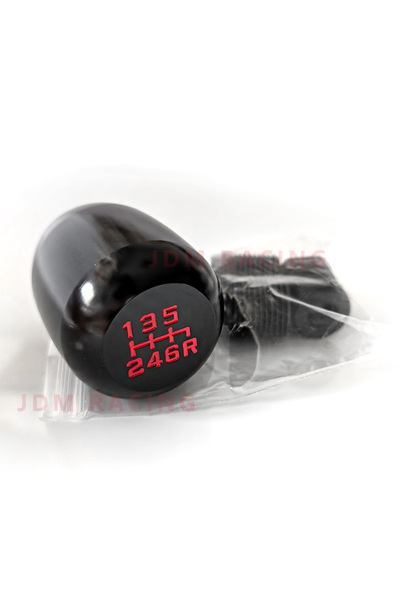 Choice مقبض ناقل حركة يدوي من الألومنيوم، 5 سرعات، لون كربوني، مناسب لجميع أن...