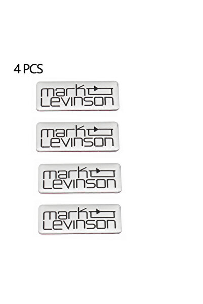 Peugeot 4 قطع من ملصقات مارك ليفينسون ثلاثية الأبعاد المصنوعة من الألومنيوم ل...