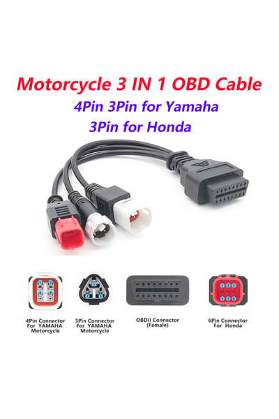 Choice Motorcycle 3in1 OBD2 Scanner Fault Code Reader JFIND JF700 Car Motorcy...