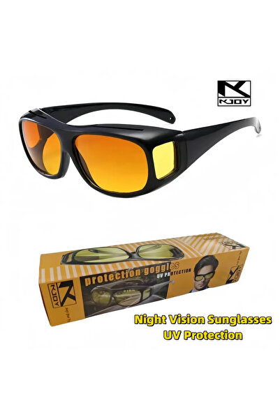Choice 1PC KJOY Night Vision Sunglasses for Driving Men and Women UV Protecti...