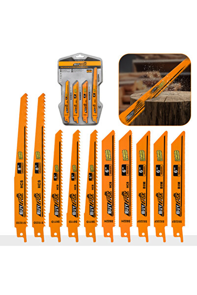 Choice مجموعة من 10 شفرات منشار سميكة من الفولاذ عالي الكربون، متعددة الأغراض...